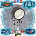 CONTACT RC - 1/12 Oval/Mini/Supastox (K Drive) Rear 37Sh Control Tyre, 46mm diameter - JMCR (1pair) Wheel & Tyre Set Pre-Glued