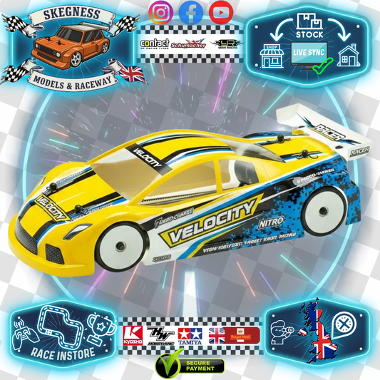 Xtreme RED HAWK - RC CAR BODY SHELL 1/10 190MM - TC ETC STD - XTMTB0424-ETS (Racer Recommended)