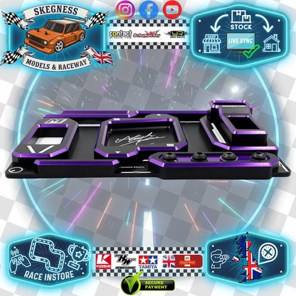 (SALE) Momentum - PRO 7075 Aluminium Setup Station Tray Limited Edition (Atsushi Hara limited edition) MMT-023