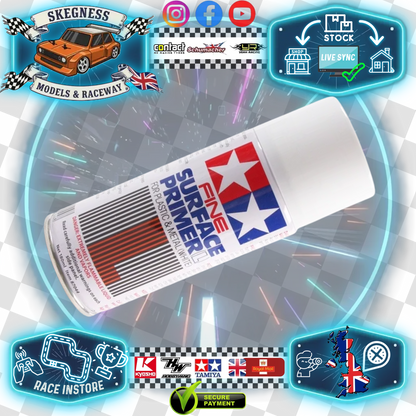 TAMIYA - Fine Surface Primer LARGE Spray Can White - 87044