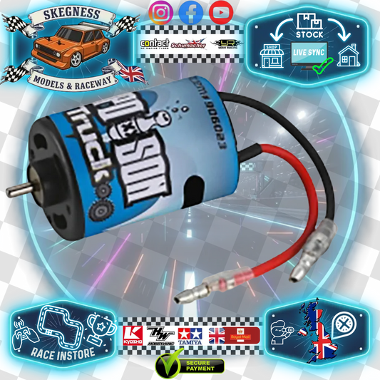 Carson - ELECTRIC MOTOR POISON 80T for 1/14 Tamiya Scale Trucks - C906023 (RPM 6,500) Not for TT01E Trucks!