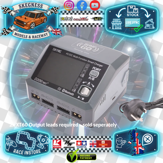 SKY RC - D200 Neo+ NFC Version - AC/DC Dual RC LIPO HV Car Charger - SK-100196-06