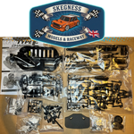 TAMIYA - TT01E ROLLING COMPLETE CHASSIS Car / Euro Truck KIT  - NO ELECTRICS, No Body, No Wheels or Tyres - As in photo)