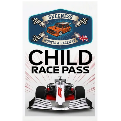 RACE PASS - CHILD (OWN VEHICLES) (Anyday Arrive & Drive or Racing) 1-DAY ONLY