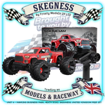 UDI RC - SNOWCLAW MONSTER TRUCK 1/16 BRUSHLESS RTR PRO - RED - UDI-UD1610PR (7.4V Li-ion 1600mAh & Charger Included)