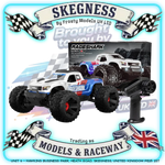 UDI RC - RAGESHARK MONSTER TRUCK 1/16 BRUSHED RTR - Blue/White - UDI-UD1611B  (7.4V Li-ion 1200mAh & Charger Included)