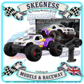 UDI RC - RAGESHARK MONSTER TRUCK 1/16 BRUSHED RTR - Pink/White - UDI-UD1611P (7.4V Li-ion 1200mAh & Charger Included)