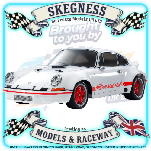 Tamiya - 1/10 RC Car Kit 911 Carrera RSR 2.8 with (PRE-PAINTED BODY) (BT-01) - 47507 (ESC & Motor Included - Requires Radio, Servo, Battery, Charger, PS Spray & Assembly)