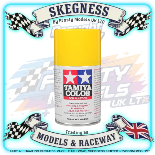Tamiya - TS16 Spray Paint 100ml - For Tamiya Lunch Box Body - Glossy for ABS Bodies