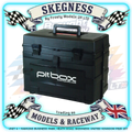 Kyosho - Black Pitbox Carry Haul Storage - Handled & Drawers - 420x240x330mm - K.80461 (perfect to store GT12 mini & touring car, tools etc)