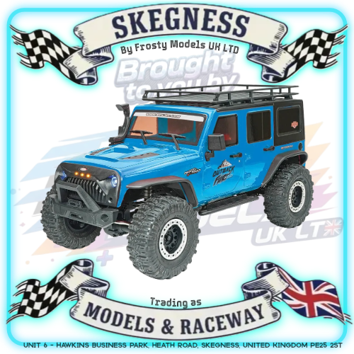 FTX - 1/10 RC Rock Crawler 2-speed 4WD OUTBACK FURY 3.0 4X4 RTR - TRAIL CRAWLER - BLUE - FTX5578V3BL
