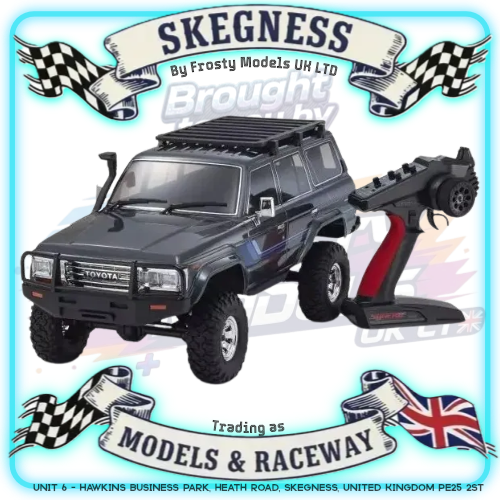 Kyosho - KC10 Toyota Land Cruiser 60 Crawler 4WD Readyset T2 - K.34801T2B 1/10 RC Rock CRAWLER Series (Just add battery and charge to complete)