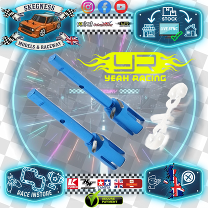 Yeah Racing - Aluminum Main Drive Shaft Joint For Tamiya TT02 Series - TATT-088BU