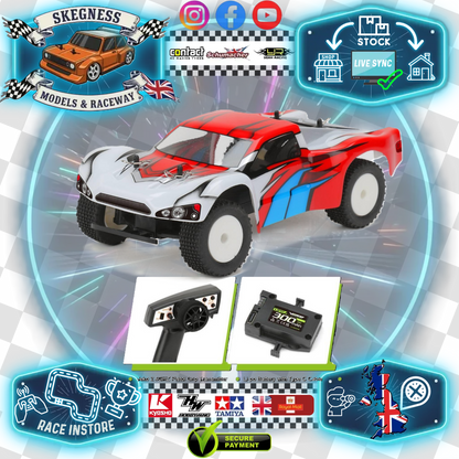 Veko - Mini SC Red 1:24 Short Course RTR with Gyro, Battery & Charger - VK0002-RD