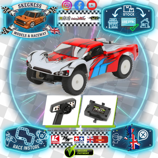 Veko - Mini SC Red 1:24 Short Course RTR with Gyro, Battery & Charger - VK0002-RD