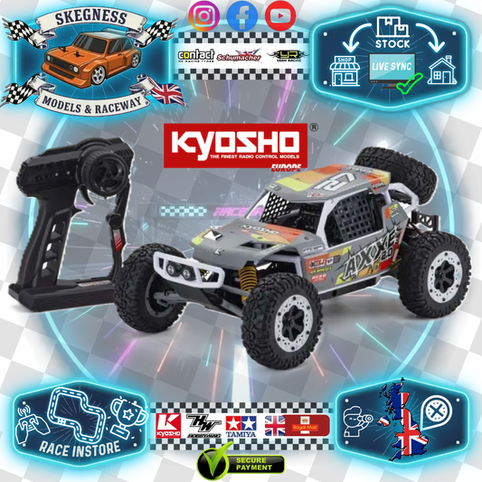 Kyosho - EZ Series Axxe 2.0 1/10 Buggy Readyset  - Orange - K.34406T1B (Type.1) (Needs battery & charger)