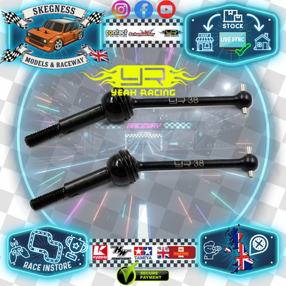 Yeah Racing - G45 (V2) Steel Universal Joint Shaft For Tamiya TT02 - TT02-015