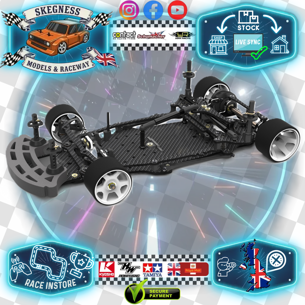 Schumacher - Atom 3 - Carbon Fibre - GT12 - 1/12 RC CAR RWD KIT - K202 (No electrics etc)