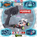 Kyosho - 1/28 Micro Buggy Mini-Z MB010 Readyset 4WD Turbo Optima Mid Special (White) (1/24th Class) - (No battery or charger included) (Micro RC Buggy)