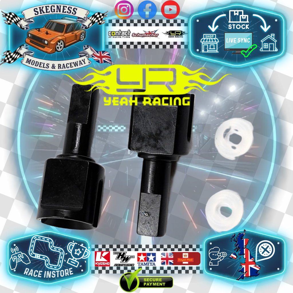 Yeah Racing - G45 Steel Diff Outdrive Cup Joint For Tamiya M05, M06, MB01, BT01 - TAMC-091BK