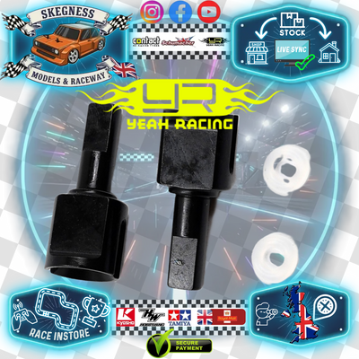 Yeah Racing - G45 Steel Diff Outdrive Cup Joint For Tamiya M05, M06, MB01, BT01 - TAMC-091BK