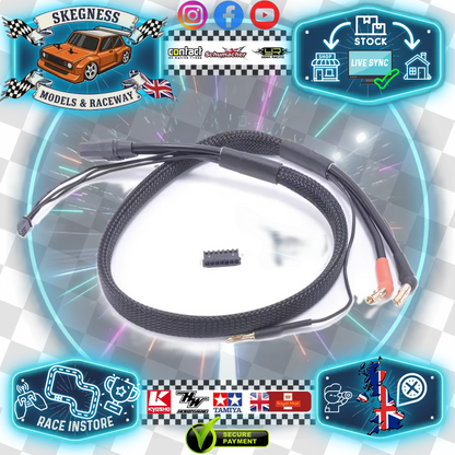 BOCLXT - 60cm Long XT60 BALLS OUT 2S BALANCE CHARGE LEAD WITH XT60 CONNECTOR - (Ideal for iCharger X6 and X8 and the latest Sky RC Chargers)