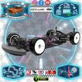 Schumacher Vibe TC - 4WD Starter Chassis Kit for 1/10th RC Touring Car Racing - Chassis only, no electrics, body or wheels etc