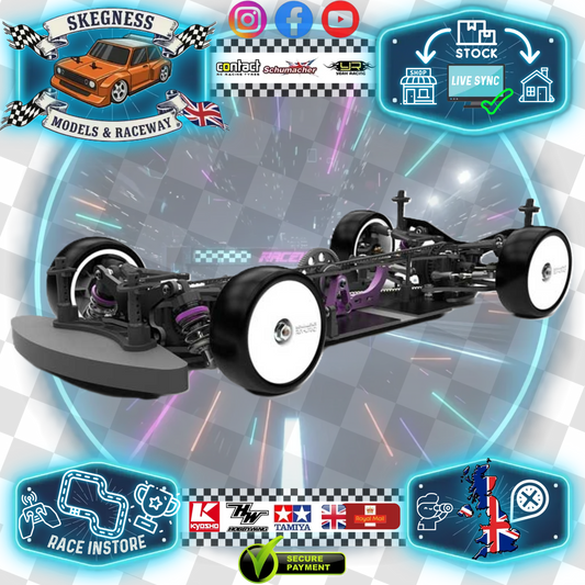 Schumacher Vibe TC - 4WD Starter Chassis Kit for 1/10th RC Touring Car Racing - Chassis only, no electrics, body or wheels etc