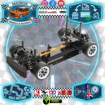 Carten - M210 1/10 Racing Grade Carbon Composite M-CHASSIS (210mm Mini wheelbase) KIT Form - (Requires all electrics, & body etc)