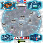 Carten / Louise LMX / M210 5x10x4mm - Bearings x8 - NBA298 (LNBA298)