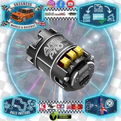 SKY RC - ARES PRO V4 Brushless Motor SPEC 25.5T (540 Sized) BRCA LEGAL (Adjustable timing - Spec Class) - SK-400034-05
