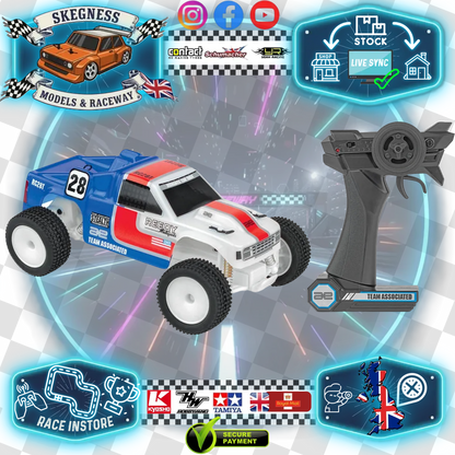 TEAM ASSOCIATED - RC28T ZOOM 28th Scale RTR Truggy RWD - AS20167 (Battery & charger Included)