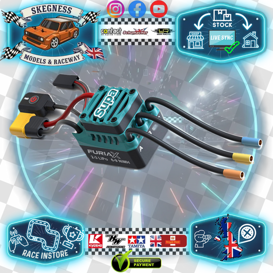 SKY RC - FuriaX Supa 60A Brushless ESC 1/10 Car / Buggy - SK-300080-06 (BLUETOOTH)