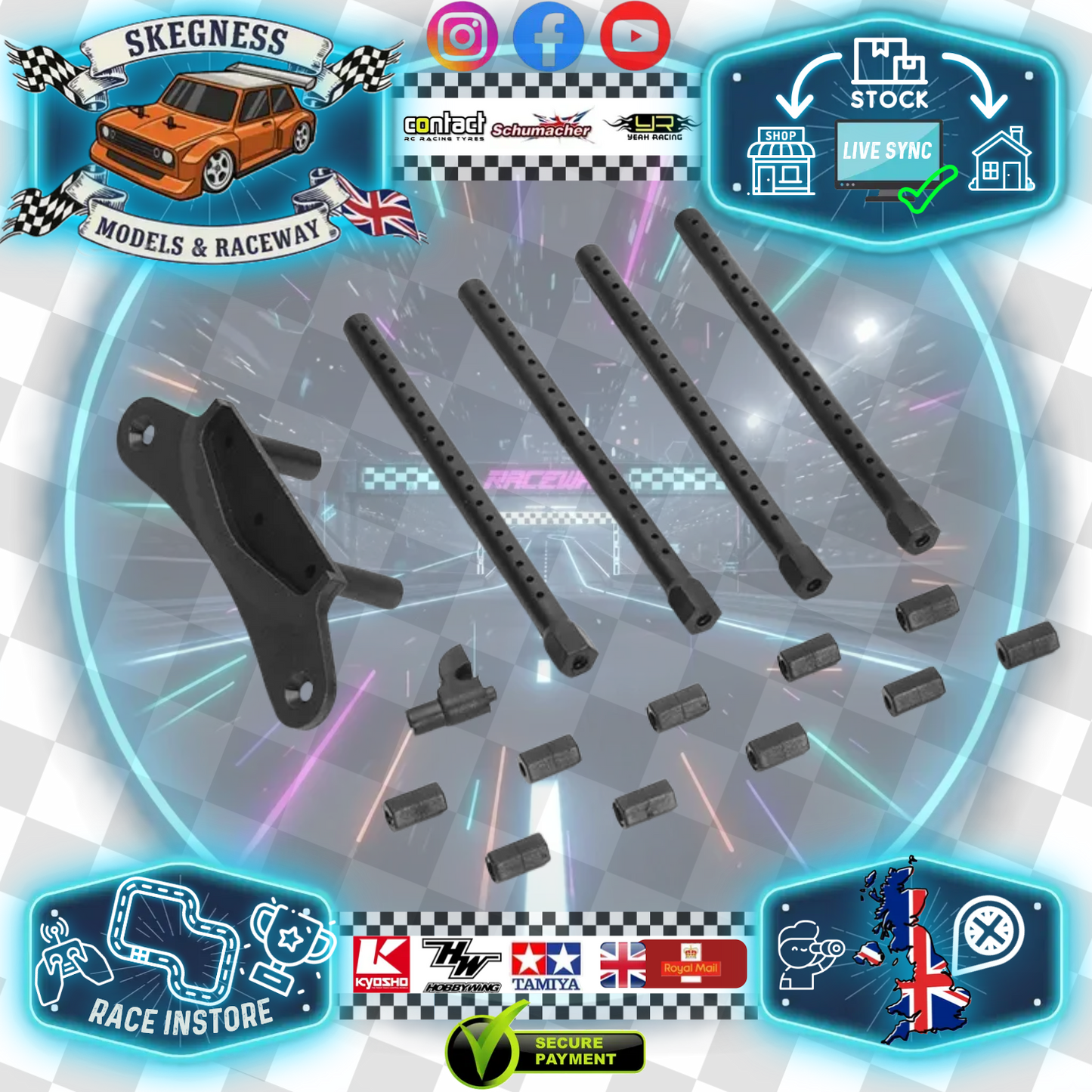 Carten - M210 MTC - Front Bumper And Body Mount - NBA245