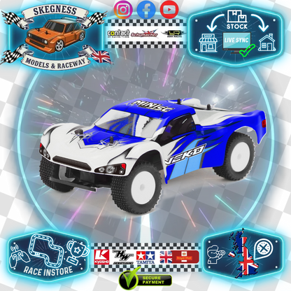 Veko - Mini SC Blue 1:24 Short Course RTR with Gyro, Battery & Charger - VK0002-BL