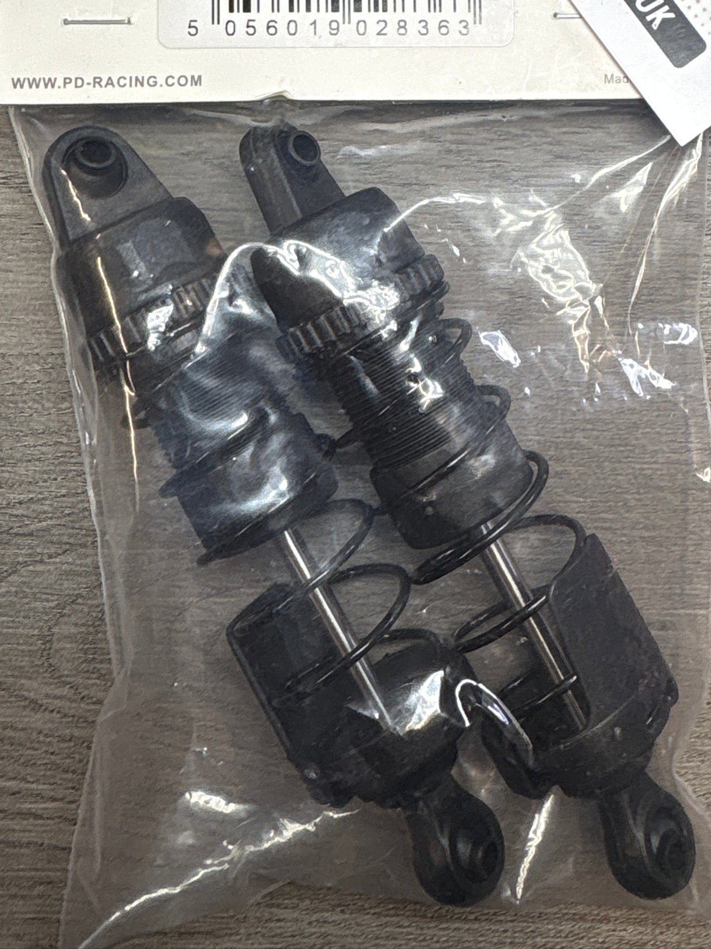 PD RACING SPARES - 1/10TH TK10 & TR10 - Front Shock Absorber 2PCS - PD861-010
