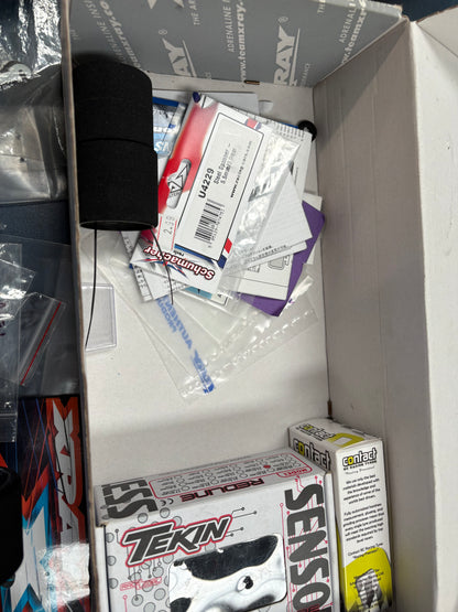 Used - Xray X12 2017 - With 1S ESC, 13.5T Motor, Micro Servo, LMGT3 Body & Spares