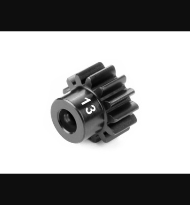 HUDY - Hudy Gears PINION GEAR - HARD STEEL - 13T (MODULE 1) - DY294313