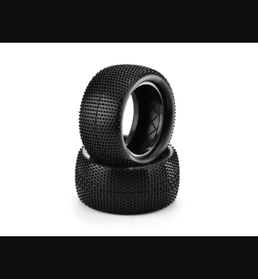 HUDY - Hudy Wheels And Tyres 1/10 OFF-ROAD TIRE 2WD/4WD REAR DIRT - 301 - SOFT (2) - DY816301D-S