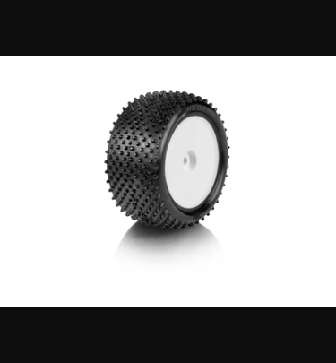 HUDY - Hudy Wheels And Tyres 1/10 OFF-ROAD PRE-GLUED TIRE 2WD/4WD REAR ASTRO - 201 - SOFT (2) - DY856201-S