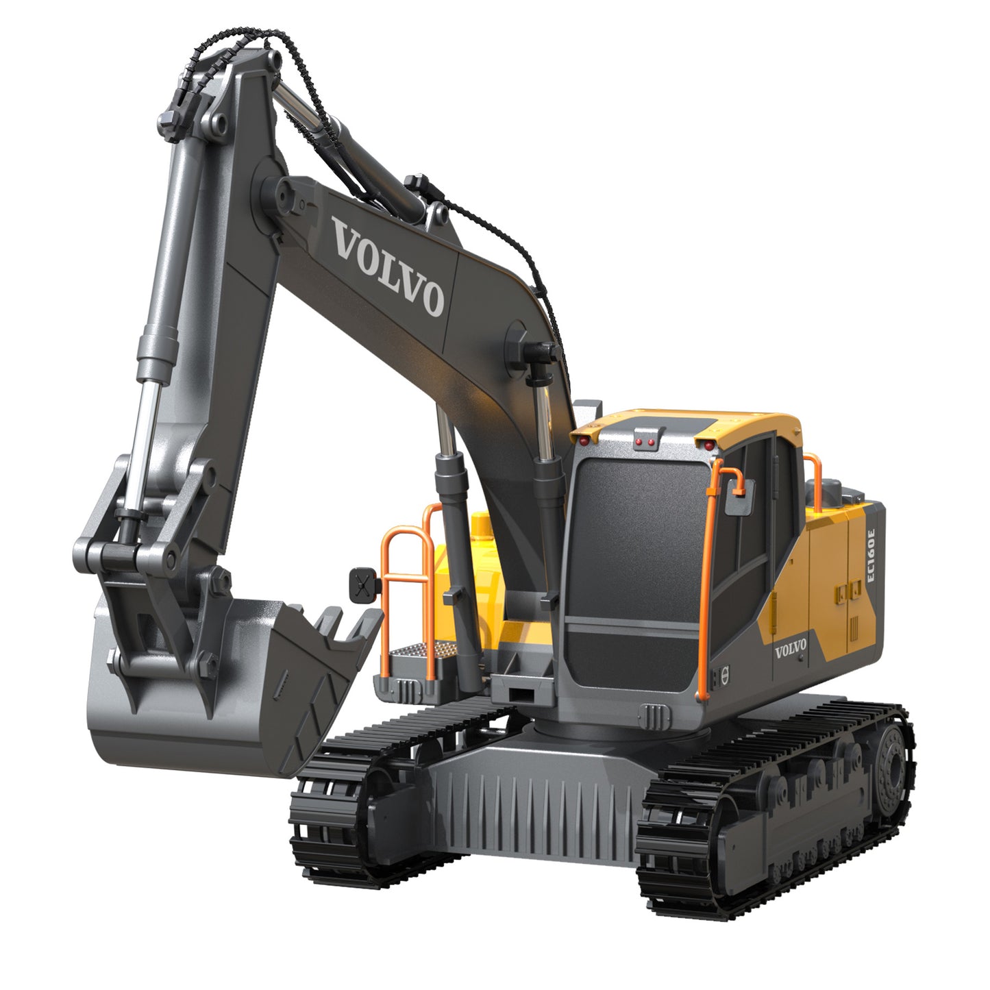 VOLVO - EC160E RC Radio Control Construction Excavator 1/20 - E588-003 - Licenced Product (Working Lights)