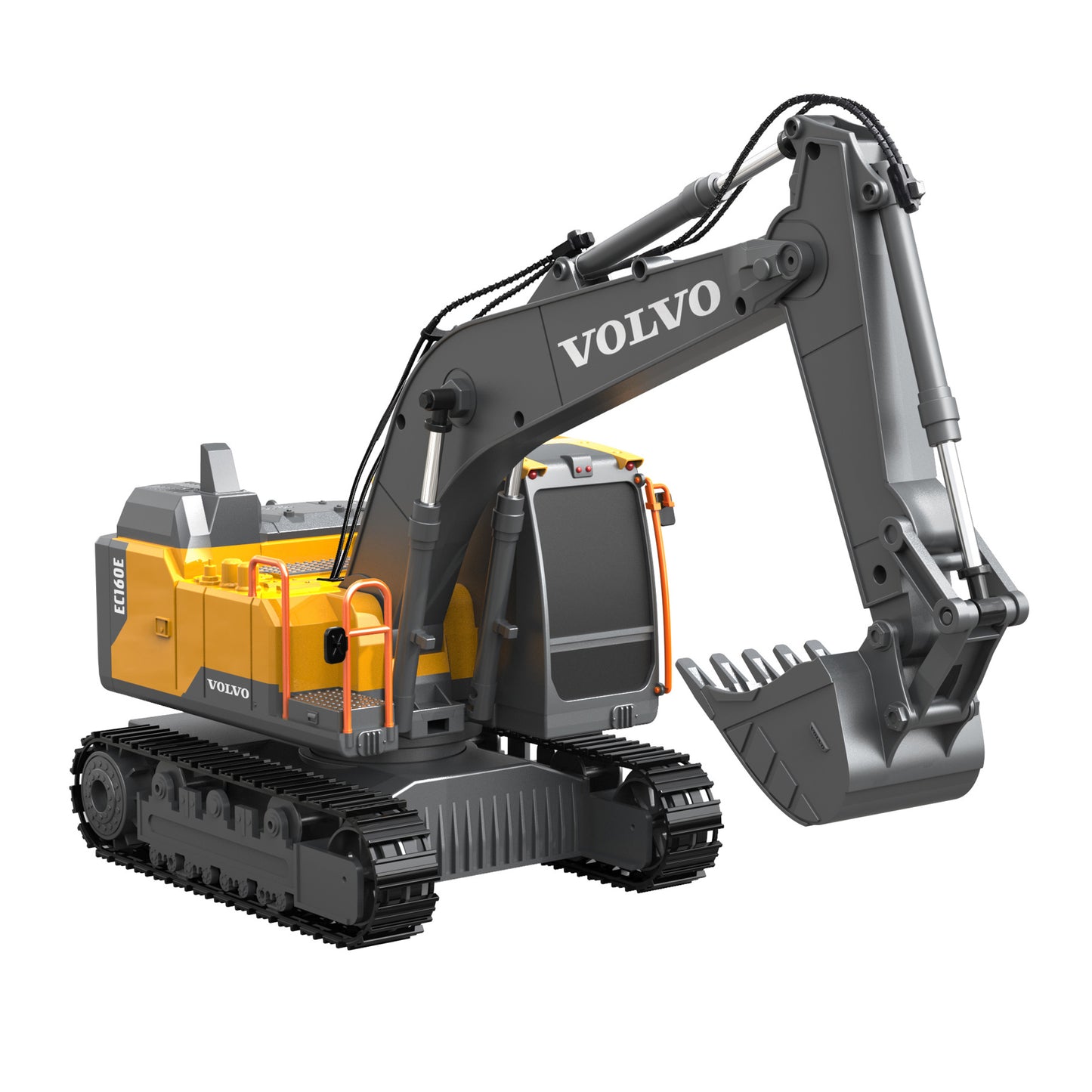 VOLVO - EC160E RC Radio Control Construction Excavator 1/20 - E588-003 - Licenced Product (Working Lights)
