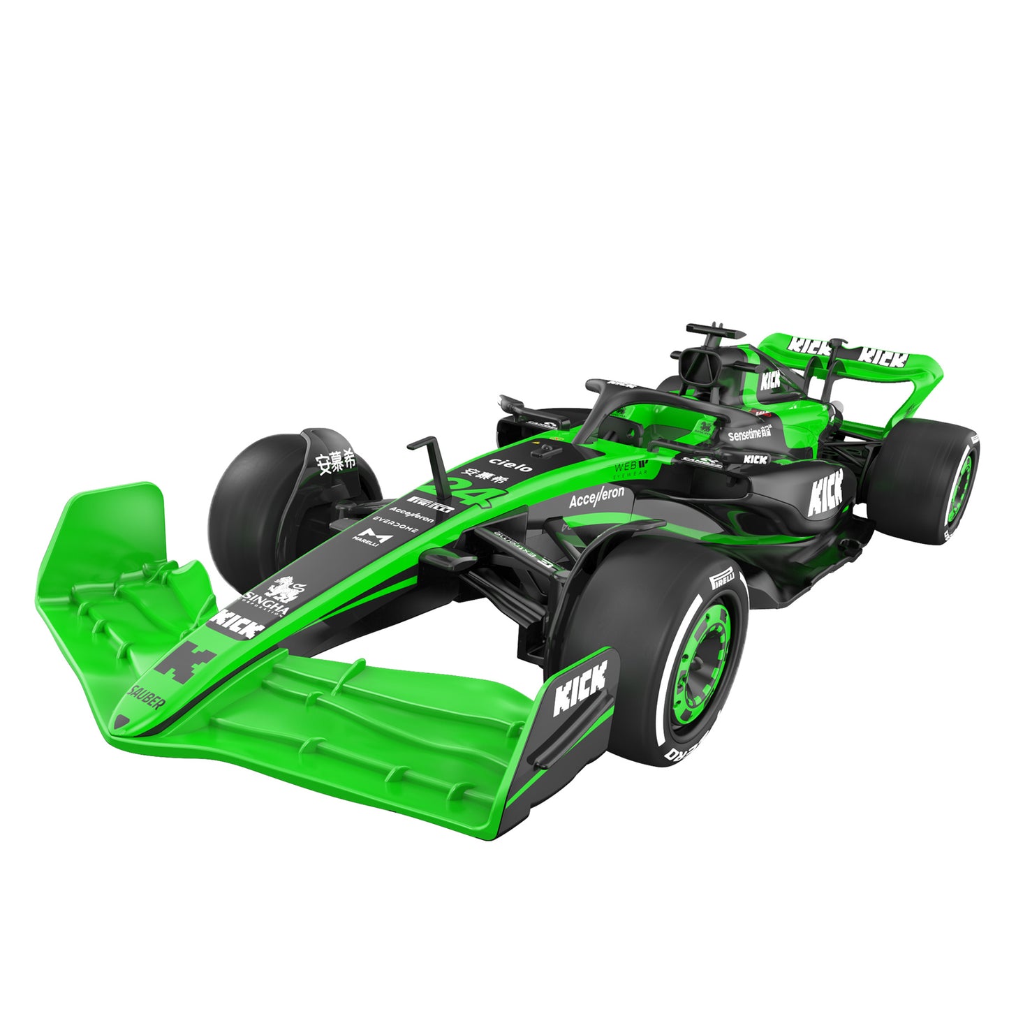 DOUBLE E - 1/16 RC KICK Sauber F1 Team C44 Race Car - 100% Ready to Run