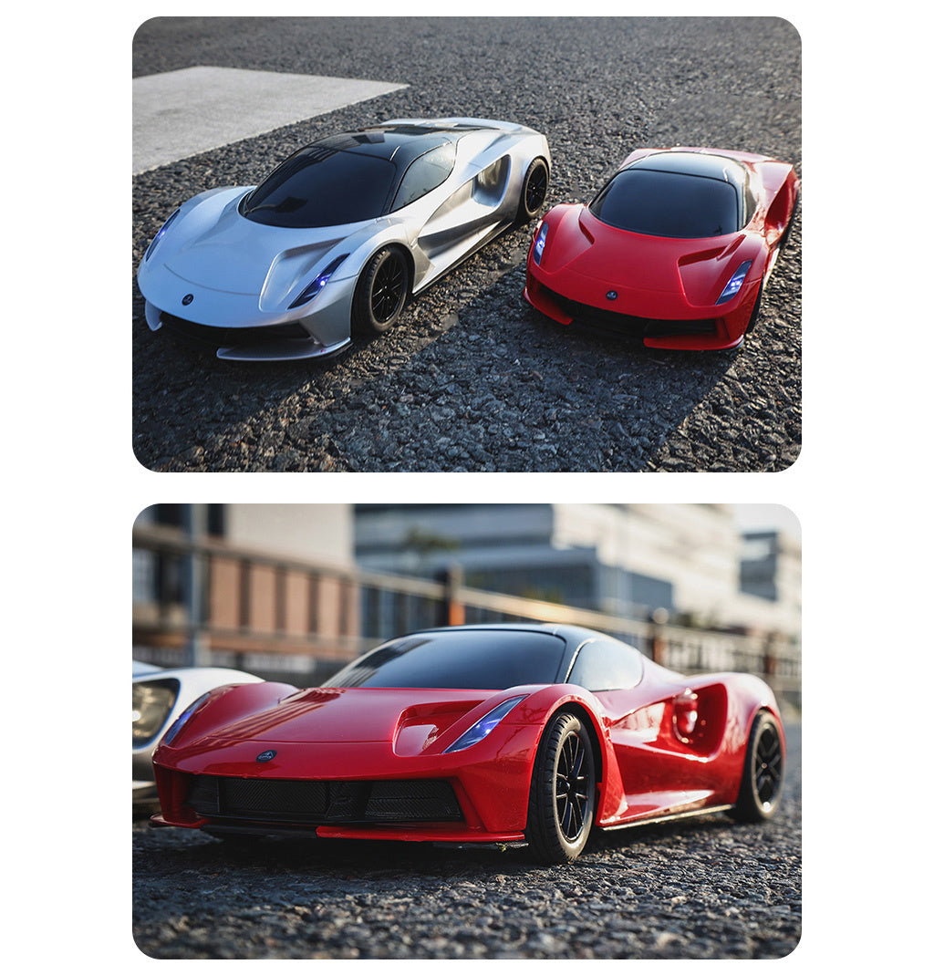 DOUBLE E - 1/16 RC Lotus Evija EV Faster Charging (Red) - 100% Ready to Run - E734-003