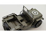 E-ZEE - RC 1/10 4WD RC WILLYS JEEP WITH LED LIGHTS - (Lipo Battery & Charger Included) -