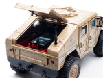 E-ZEE - RC 1/16 4WD RC HUMMER MILITARY TRUCK - DESERT SAND - (Lipo Battery & Charger Included) - EZ-G2069DS