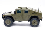 E-ZEE RC - 1/16 4WD RC HUMMER MILITARY TRUCK RTR - GREEN - EZ-G2069GN (Battery & Charger Included)