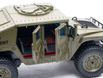 E-ZEE RC - 1/16 4WD RC HUMMER MILITARY TRUCK RTR - GREEN - EZ-G2069GN (Battery & Charger Included)