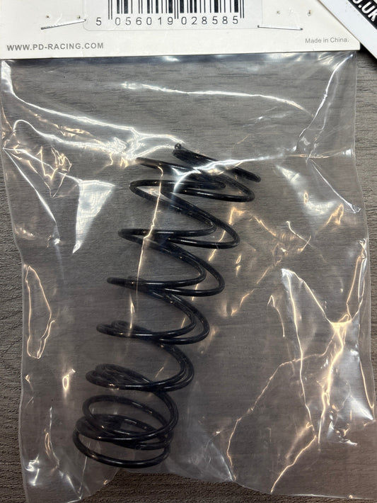 PD RACING SPARES - 1/10TH TK10 & TR10 - Rear Shock Spring Spring 2PCS - PD861-061B