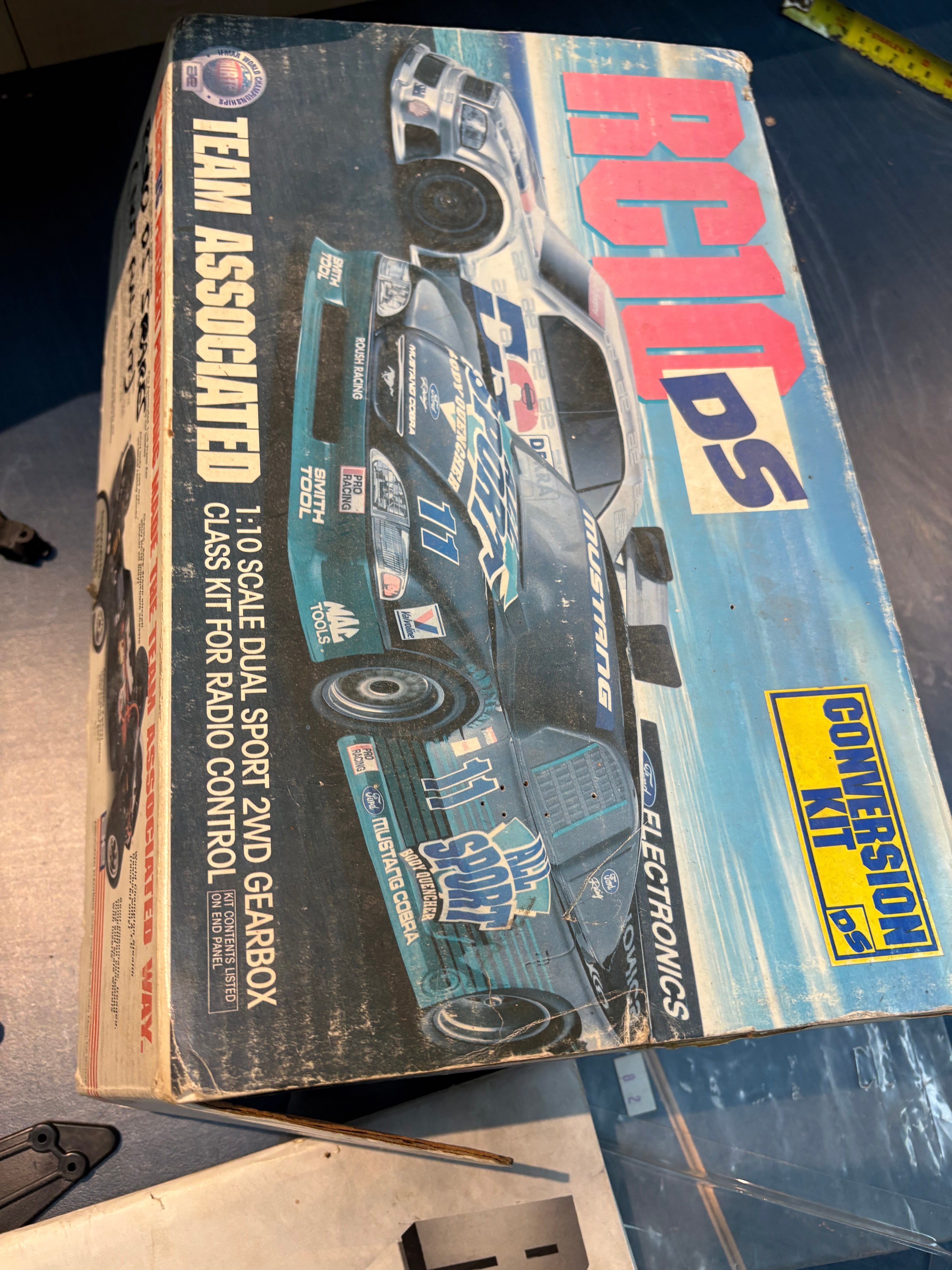 Used - Vintage Team Associated RC10DS Dual Sport Conversion Kit - spares or repairs